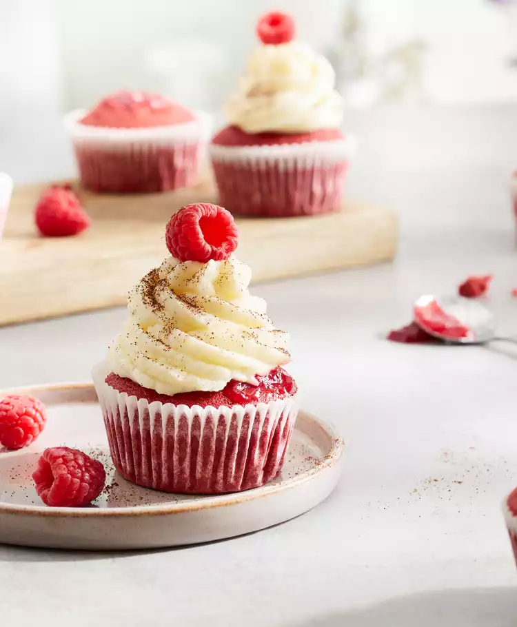 Cupcakes de Red Velvet Receta | Dr. Oetker