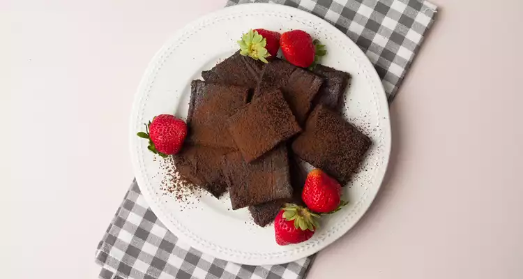 Brownies sin horno Receta | Dr. Oetker